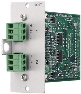 Modul vstupov TOA D-001T (2-vstupový modul do M-9000M2 )