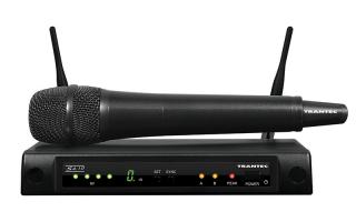 Súprava bezdrôtového mikrofónu Trantec S4.10-HD-EB EC8 (Súprava ručného mikrofónu a prijímača)