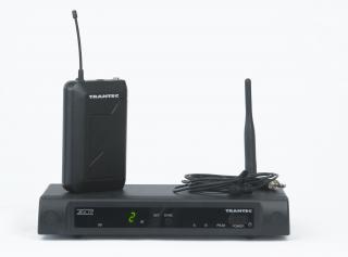 Súprava bezdrôtového mikrofónu Trantec S4.10-L-EB EC8 (Súprava mikrofónu na límec a prijímača)