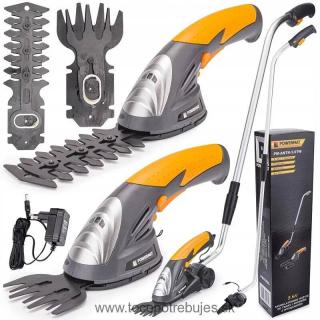 Aku nožnice na trávu a kríky 1.5Ah 3.6V PM-ANTK-3.6TW - POWERMAT
