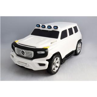 Beneo Detské Licencované odrážadlo a kufrík 2v1 Mercedes-Benz Ener-G-Force biele