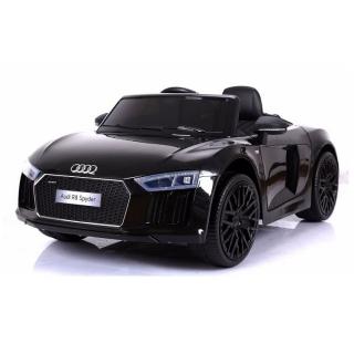 Beneo Elektrické autíčko Audi R8 Spyder, 12V, EVA kolesá, čierne