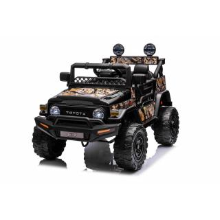 Beneo Elektrické autíčko TOYOTA FJ CRUISER s pohonom zadných kolies, čierna