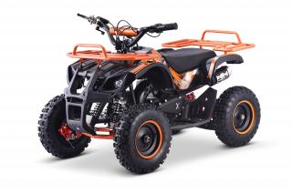 Detská štvorkolka MINIHUMMER DELUXE 49CCM oranžová