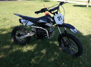 Dirt Bike UpBeat 17/14  125cc, AUTOMAT čierna