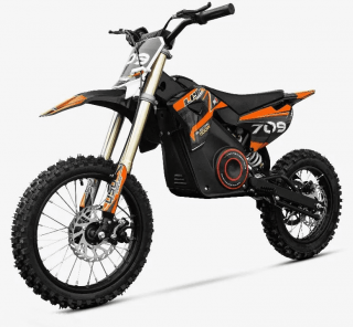 ECO Pitbike E-46 48V 1200W 15Ah Li 14/12  oranžová