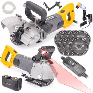 Elektrická drážkovacia frézka 3000W s laserom 133mm - PM-BE-3000M