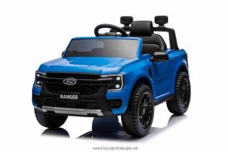 Elektrické autíčko FORD Ranger 12V, 2 X 30W MOTOR, ORIGINAL licencia Modrá