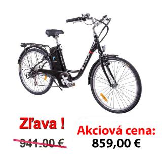 Elektrický bicykel, Z-TECH ZT-32 Li-on Barcelona, čierny