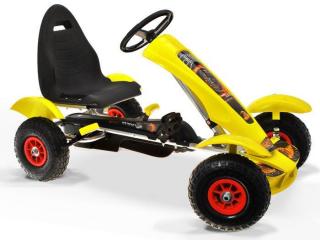 Gokart s pedálmi, nafukovacie kolesá