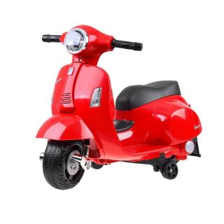 Joko Elektrická motorka Vespa pre deti, červená