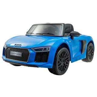 Joko Elektrické autíčko Audi R8 Spyder, 2x35W motor, 2,4Ghz DO, EVA kolesá, modrá