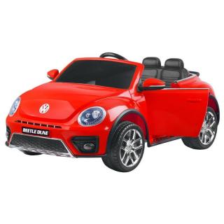Joko Elektrické autíčko Chrobák, 2x motor, DO 2,4GHz, červená PA0210 CZ