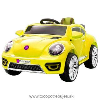 Joko Elektrické autíčko Chrobák, 2x35W motor, žltá PA0148 ZO