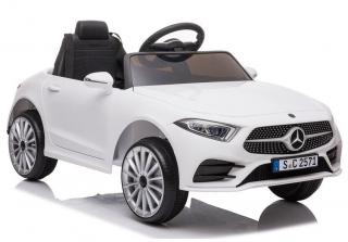 Lean Toys elektrické autíčko Mercedes CLS 350 nelakované 2020 2x45W motor 1x12V45Ah batéria bielá