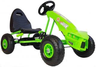 LEAN TOYS L5342 Šľapacia kára A-18 zelená