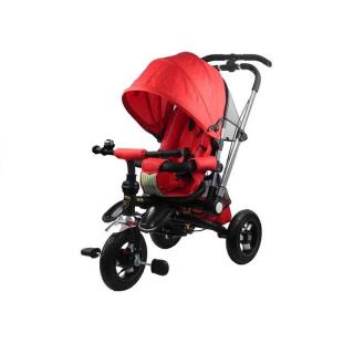 LeanToys Detská trojkolka PRO700, červená