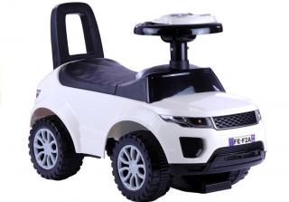 LeanToys Detské odrážadlo 613W biele + biele svetlá L2892