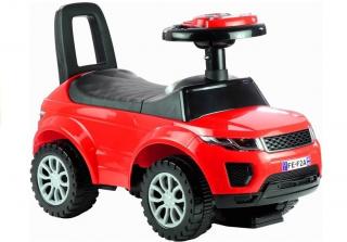 LeanToys Detské odrážadlo 613W červená + biele svetlá L2889
