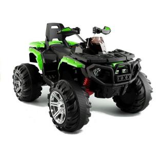 LeanToys Elektrická štvorkolka BBH3588, 4x 45W motor, EVA kolesá, zelená l2516