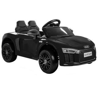 LeanToys Elektrické autíčko Audi R8, 2x45W motor, čierna
