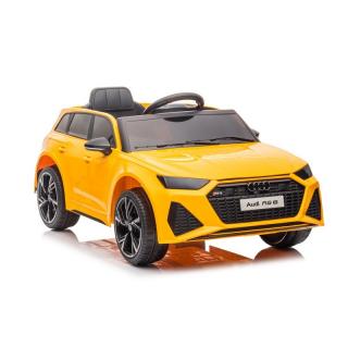 LeanToys Elektrické autíčko Audi RS6, žltá