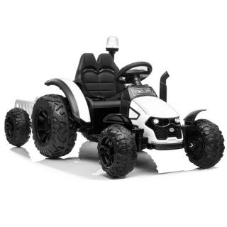 LeanToys Elektrický traktor HZB-200, biela