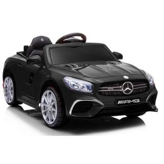 LeanToys l4101 Elektrické autíčko Mercedes SL63, 2x45W motor, DO 2,4GHz, čierna