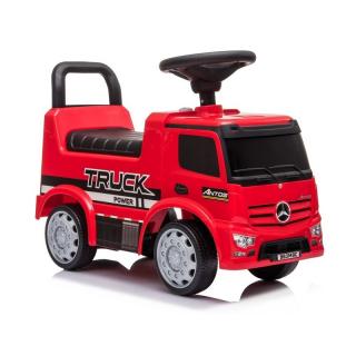 LeanToys Odrážadlo autíčko Mercedes Antos s klaksónom červená