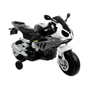 LT Elektrická motorka BMW S1000RR, 2x45W motor, šedá l1720