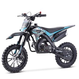 Minicross MiniRocket Thunder Deluxe 49ccm - modrý