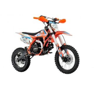Motocross XMOTOS XB27 125cc 4t K-start 14/12 , oranžová