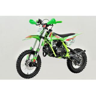 Motocross XMOTOS XB27 125cc 4t K-start 14/12  zelená