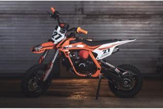 Motocross XMOTOS XB27 Automat 90cc 4t 12/10  oranžová