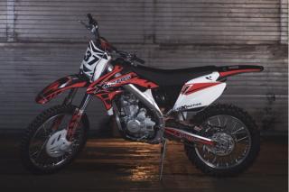 Motocross XMOTOS XZ250R - XB37 250cc 4t 21/18  červená