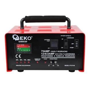 Nabíjací zdroj PTC75-B 6/12V 75A 20Ah-120Ah - GEKO G80020