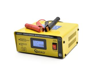 Nabíjačka autobatérií mikroprocesorová LCD 12/24V - GEKO G80037