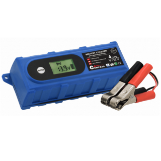 Nabíjačka mikroprocesor 3,8A 6 / 12V PB / GEL LCD display - Compass 33658