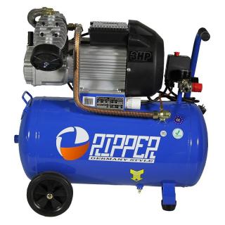 Olejový kompresor dvojvalcový 50L 3HP - RIPPER M80671