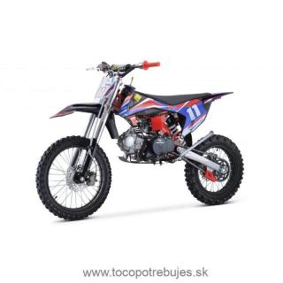 Pitbike Leramotors Shark 125ccm E-Start 4T 17/14  Červená