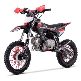 Pitbike MiniRocket DK125 14/12  Poloautomat, čierny