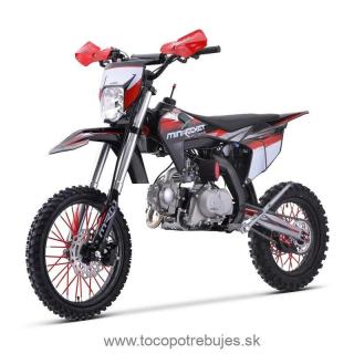 Pitbike MiniRocket DT125 17/14  Automat Enduro, čierny