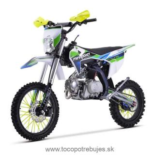 Pitbike MiniRocket DT125 17/14  Automat Enduro, modrý