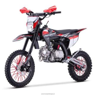 Pitbike MiniRocket DT125 17/14  Enduro, čierny