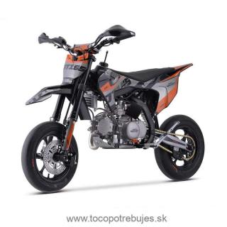 Pitbike MiniRocket DT155 SuperMoto - Oranžová