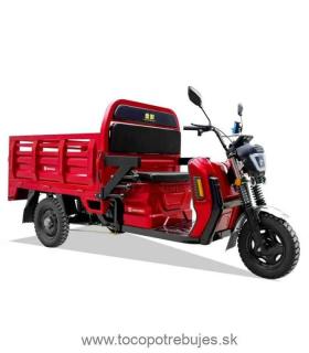 Pracovná trojkolka Rickshaw Cargo Sunway DSL150 - 2025 (72V, 45Ah -1200W) červená