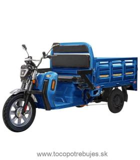 Pracovná trojkolka Rickshaw Cargo Sunway DSL150 - 2025 (72V, 45Ah -1200W) modrá