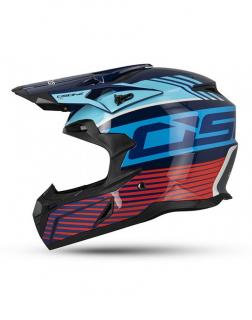 Prilba OSONE S820 MX red/blue