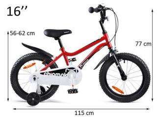 RoyalBaby Detský bicykel 16  Chipmunk MK CM16-1