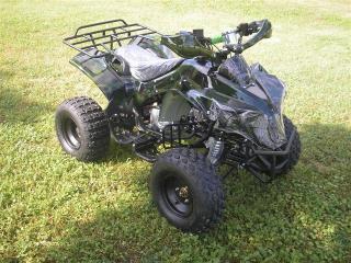 Štvorkolka KXD 125-008, 125ccm 8 , maskáč